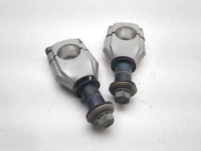13-18 BMW F800GS Adventure Front Left Right Handlebar Clamp Pair