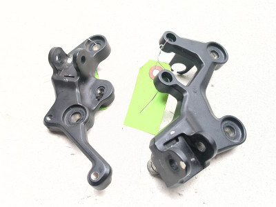 24-26 Kawasaki Ninja EX500 Front Rearset Bracket Set Pair 35063
