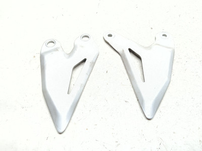 24-26 Kawasaki Ninja EX500 Left Right Heel Guard Set 55020-2195