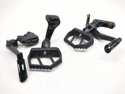 16-17 Victory Octane Left Right Forward Control Floorboard Brake Master Set