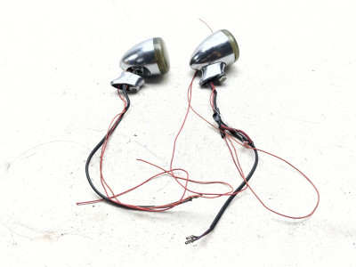 03-04 Harley HD Softail Deuce Eagle FXSTDSE Front Turn Signal Set 68971-00
