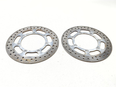 98-01 Kawasaki Vulcan Nomad VN1500L Front Brake Rotor Disc Set 41080-1447-CM