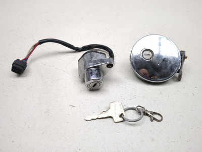 98-01 Kawasaki Vulcan Nomad VN1500L Ignition Cap Switch Key Set 27005-1215