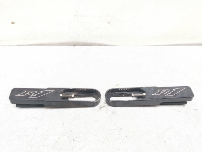 YANA 4-10in Silver Swingarm Extensions A3086 Sportbike Drag Racing