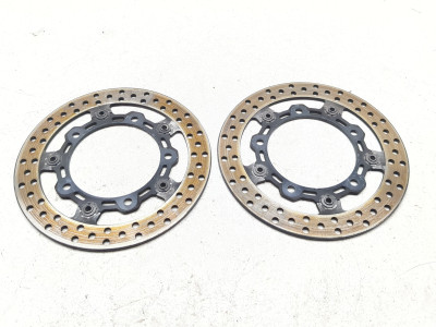 13-18 Suzuki Burgman AN650 Front Left Right Brake Rotors Disc Set 59210-10G30