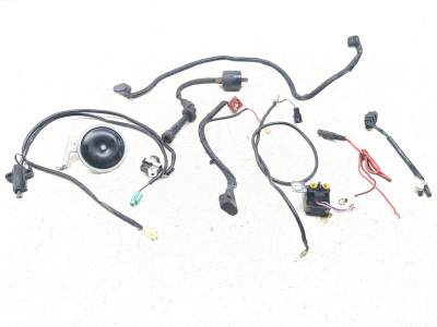 00-24 Suzuki DRZ400SM DRZ 400 Horn, Ignition Coil, Starter Relay