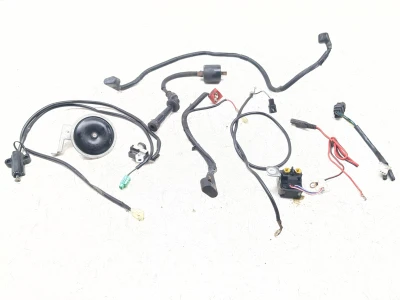 00-24 Suzuki DRZ400SM DRZ 400 Horn, Ignition Coil, Starter Relay, Brake