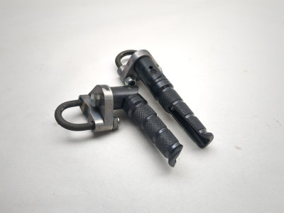 07-11 Suzuki V Strom DL650 Front Left Right Highway Crash Bar Foot Peg Set