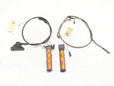 09-13 BMW R1200GS Adventure Front Heated Grip Throttle Clutch Cable Set