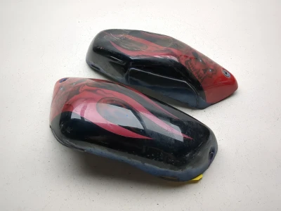 05-09 Suzuki VL1500 Boulevard C90 Left Right Side Cover Set 47111-41F00