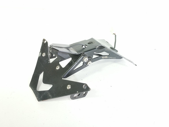12 13 14 Aprilia Tuono V4 V4R License Plate Frame Tag Mount Bracket 12 13 14 Aprilia Tuono V4 V4R License Plate Frame Tag Mount Bracket