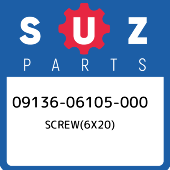 05-11 Suzuki Boulevard M109R OEM Screw 09136-06105 New