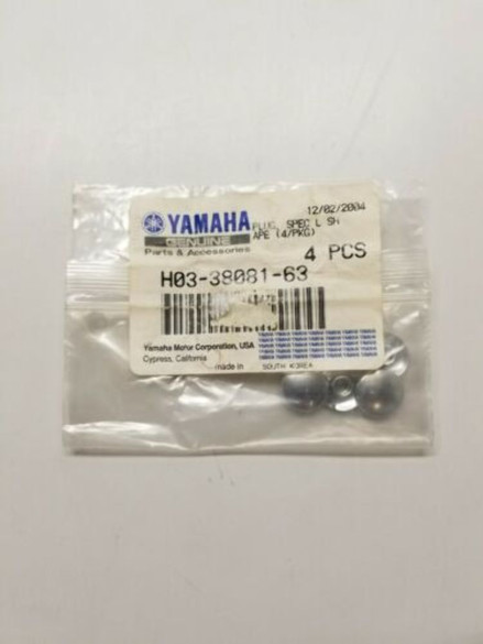 1984-2015 Yamaha FJ1100 XV19 OEM Special Shape Plug 3 Pack H03-38081-63