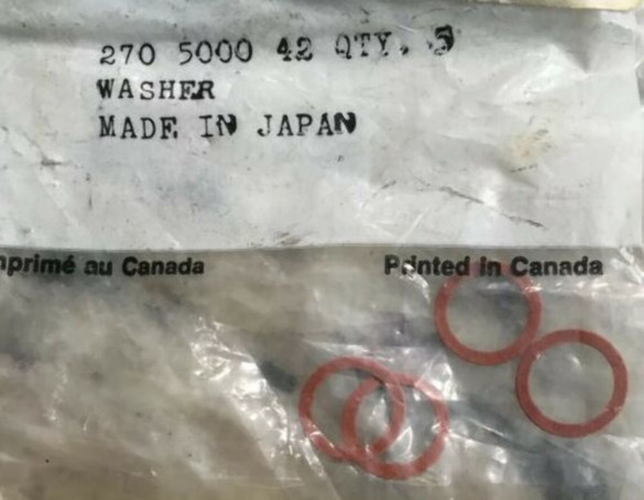 BRP Sea-Doo Washer QTY 4 270500042