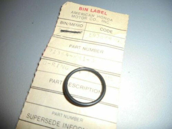 NOS Honda CR80R CN250 CH250 O-Ring 91354-KM1-003 Genuine OEM