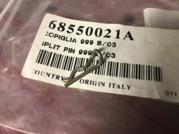 DUCATI Cotter Pin 68550021A New OEM QTY 8 Superbike 749 999