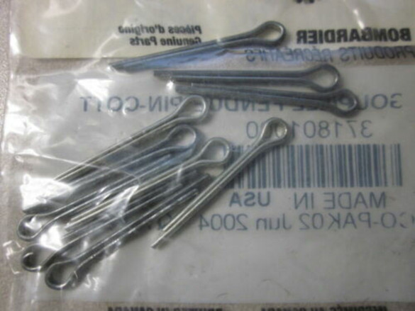 BRP Ski-Doo New OEM Cotter Pin 371801000 QTY3