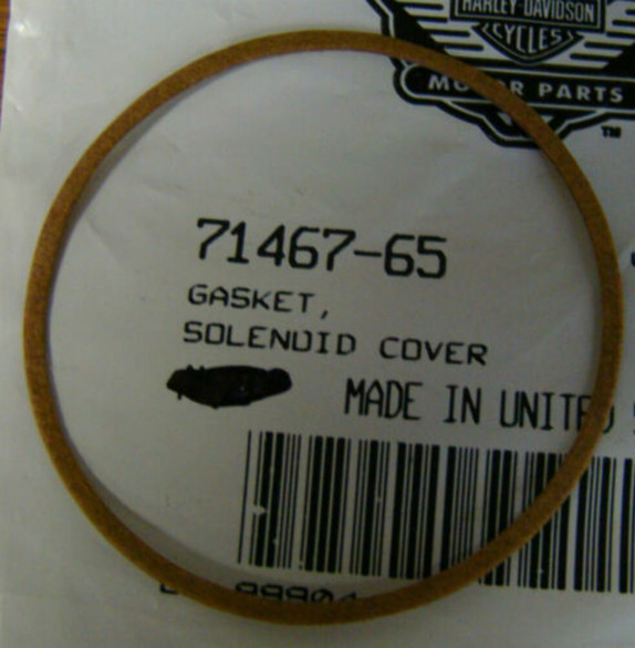 1965-1988 Harley Davidson Solenoid Gasket Cover OEM 71467-65