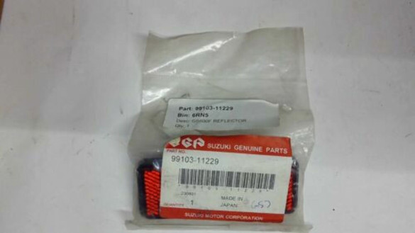 Suzuki Rear Fender Reflector Genuine OEM New 99103-11229