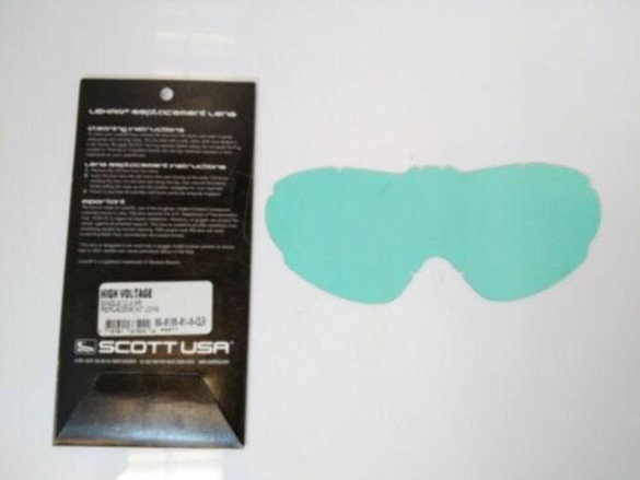 SCOTT USA Clear Lexan Hi Voltage Single Replacement Lens 09-0186-01-0 SCOTT USA Clear Lexan Hi Voltage Single Replacement Lens 09-0186-01-0