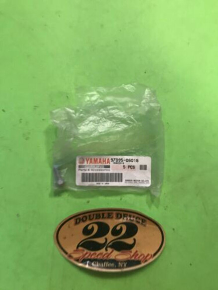 GENUINE Yamaha 97095-06016 BOLT QTY5 GENUINE Yamaha 97095-06016 BOLT QTY5