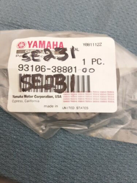 Yamaha Rhino NEW ORIGINAL OEM REAR AXLE SEAL 93106-38801