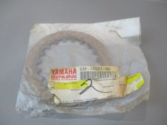 1985-2005 Yamaha YFM80 YFM100 ATV OEM Friction Plate 22F-16521-00