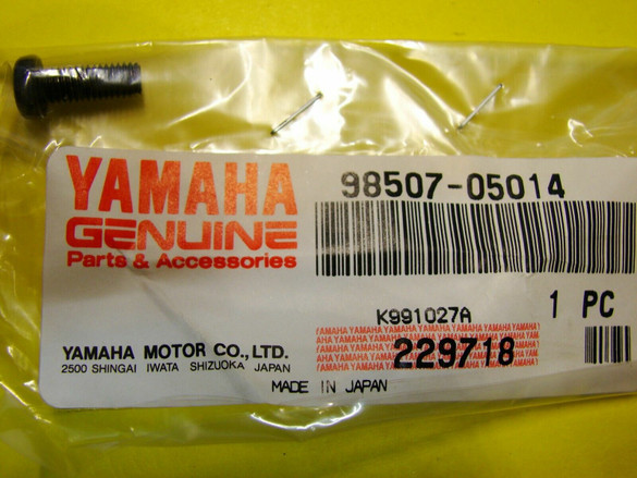 1978-2007 Yamaha XS1100 XJ650 XV750 YQ50 Pan Head Screw OEM 98507-05014