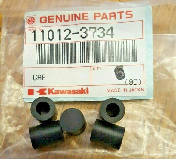 OEM Kawasaki Cap 1989-1996 JF650 JL650 JB650 Jetski 11012-3734 QTY5 OEM Kawasaki Cap 1989-1996 JF650 JL650 JB650 Jetski 11012-3734 QTY5