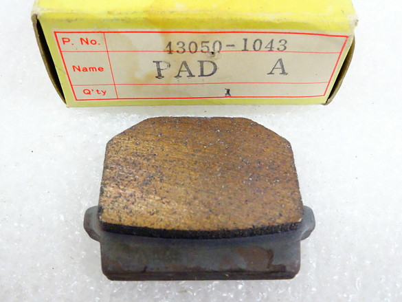 KAWASAKI OEM 43050-1043 Brake Pad KX80 KX125 KXT250 Tecate AR50 AR80