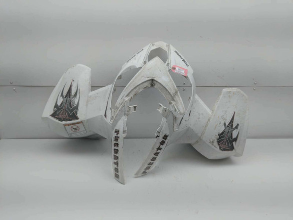 05 Polaris Predator 500 Front Headlight Bumper Fender Cover Panel Grill Plastic 05 Polaris Predator 500 Front Headlight Bumper Fender Cover Panel Grill Plastic