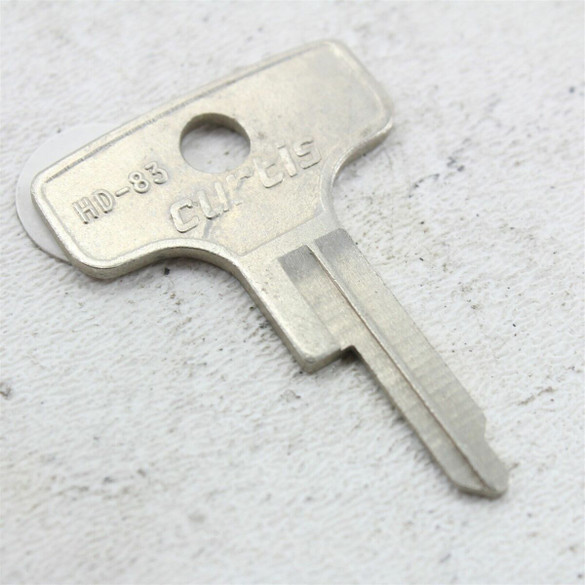 Honda Key Blank Vintage CURTIS HD-83 KEY BLANK Honda Key Blank Vintage CURTIS HD-83 KEY BLANK