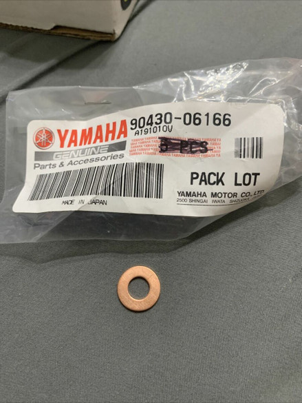 YAMAHA Gasket Raptor Grizzly Badger V-Max Banshee YZF600R 90430-06166 QTY 2