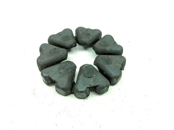 96 Kawasaki Eliminator 600 ZL600 Rear Wheel Cush Drive Sprocket Hub Rubbers