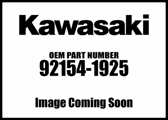 Kawasaki 2016-2020 Kx450f Kx250f Bolt Flanged 6X14 92154-1925 New Oem Kawasaki 2016-2020 Kx450f Kx250f Bolt Flanged 6X14 92154-1925 New Oem