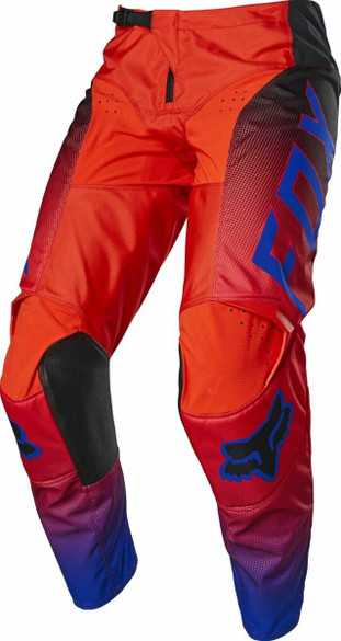 Fox Racing Youth Oktiv Pants Size 26 Red/Blue Motocross Dirt Bike 25865-110-26