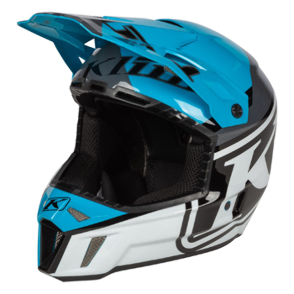 Klim F3 Helmet Disarray Vivid Blue XL 3769-001-150-002 Klim F3 Helmet Disarray Vivid Blue XL 3769-001-150-002