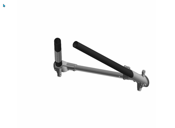 2016-2019 Polaris 600 800 RMK CF Frame Tube Front Weld 1024053