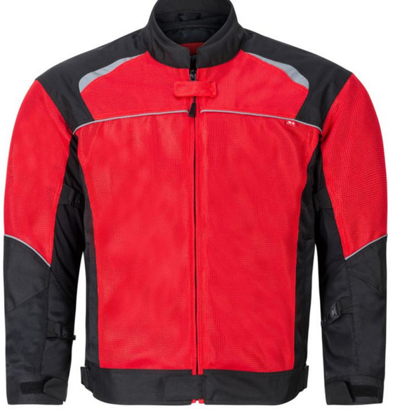 NORU Kuki Mesh Jacket RED/BLK SIZE S 7351210104