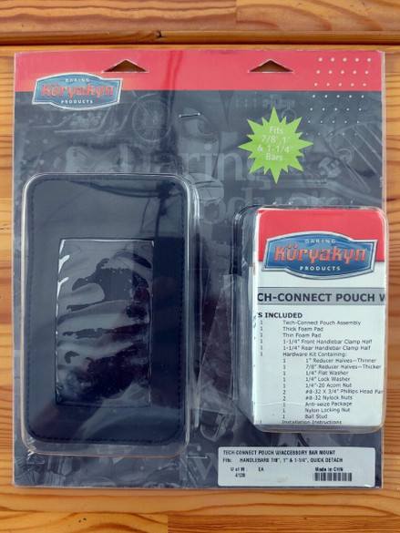 KURYAKYN Tech-Connect Cell Phone Pouch Universal Strap Mount 4128