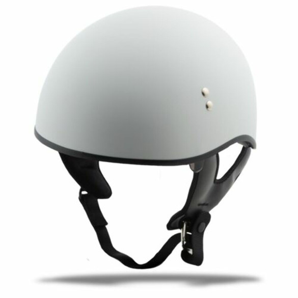 GMAX HH-65 Half Helmet Naked Matte White SM 72-5632S