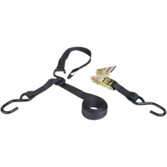 QTY 2 | Airhead Sports Triple Hook Ratchet Tie-Down TDR-38 For ATV PWC