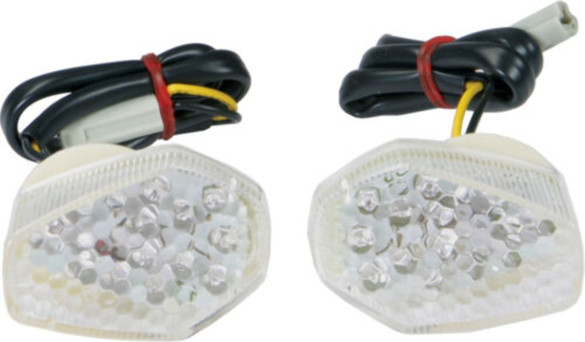 K&S Technologies Fairing Mount Marker Lights Smoke [S] Universal 25-8531