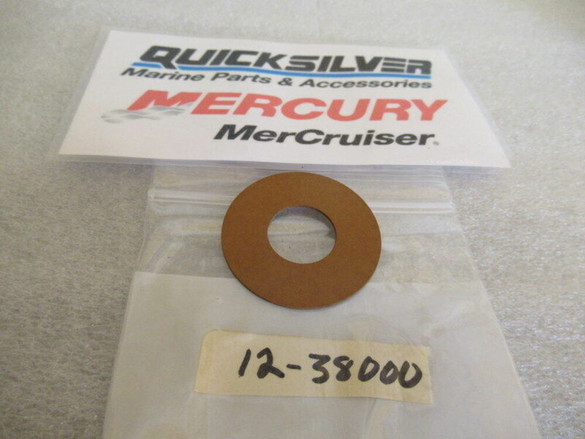 1967 Mercury/Mariner Outboard is genuine Quicksilver OEM washer, part number 12-