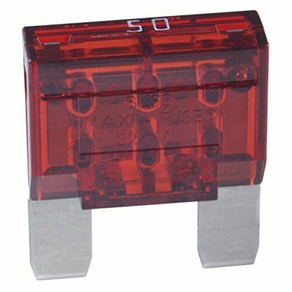 QTY 4 | 14-23 Bussmann MAX-50 Maxi Blade Fuse 50 Amp 0307.1442 ATV UTV