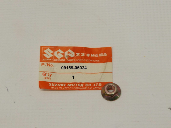 SUZUKI RGV250 GSF1200 GSF600 AN250 DL1000 PATT NOS HANDLEBAR NUT 09159-06024