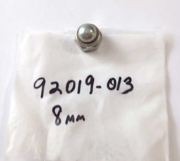 Kawasaki KZ1000, KZ440, KZ250 Cap Nut 8MM NOS 92019-013