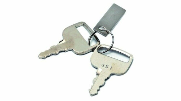 2x QUICKSILVER Mariner 831 Outboard Control Box Ignition Switch Key 87-897716831