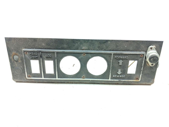 Taylor Dunn B-248 36V Dash Instrument Switch Button Cover Panel (B)