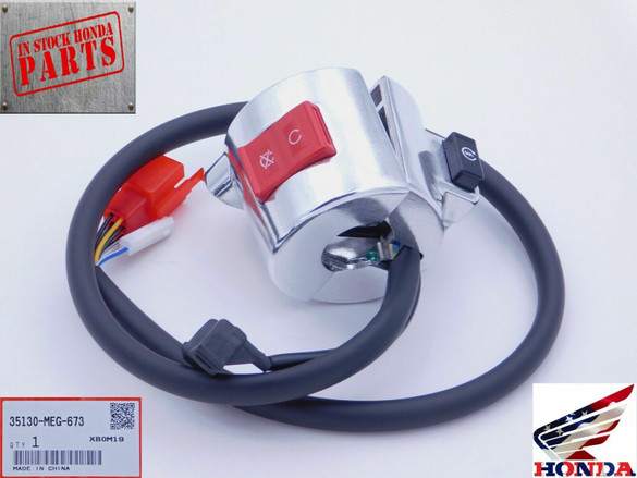 2004-2007 Honda VT750 Shadow Aero Spirit Right Handlebar Switch 35130-MEG-673